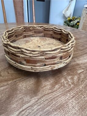 Woven Decorative Basket - Natural Brown